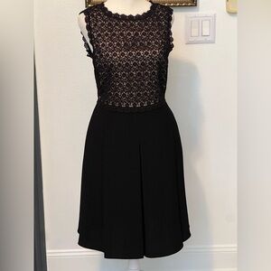 Elegant Black Lace Dress